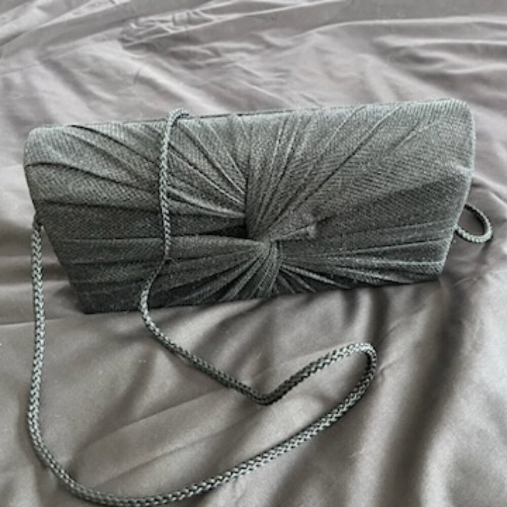 Shimmery Black Purse